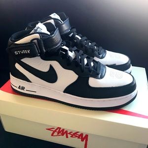 Nike X Stussy Air Force 1 Mid